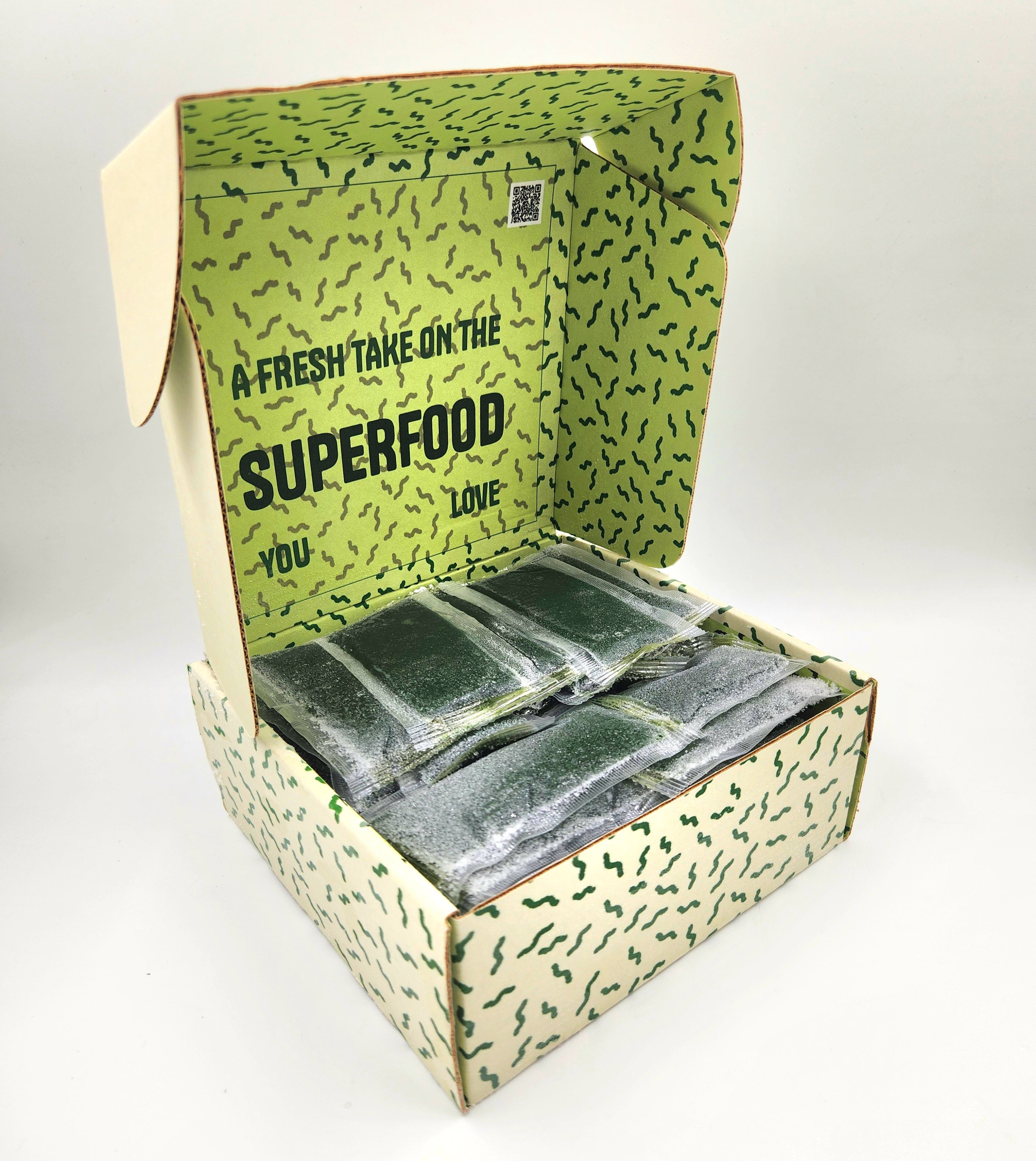 Frozen Spirulina Pods – Oasia Farms