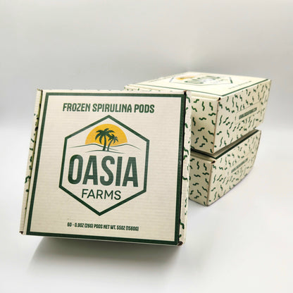 Frozen Spirulina Pods